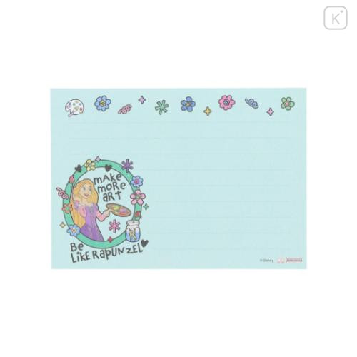 Japan Disney A6 Notepad - Rapunzel : Art - 5
