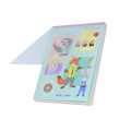 Japan Disney A6 Notepad - Zootopia : 2D - 4