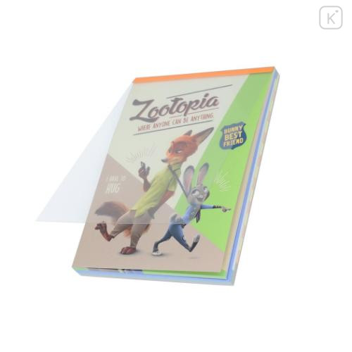 Japan Disney A6 Notepad - Zootopia : 3D - 4