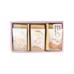 Japan Mofusand Boxed Mini Envelope Set - Japanese Sweets