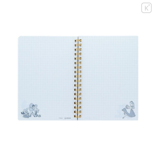 Japan Disney B6 Ring Notebook - Alice in Wonderland : Relationship Chart - 3