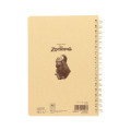 Japan Disney B6 Ring Notebook - Zootopia : Relationship Chart - 2