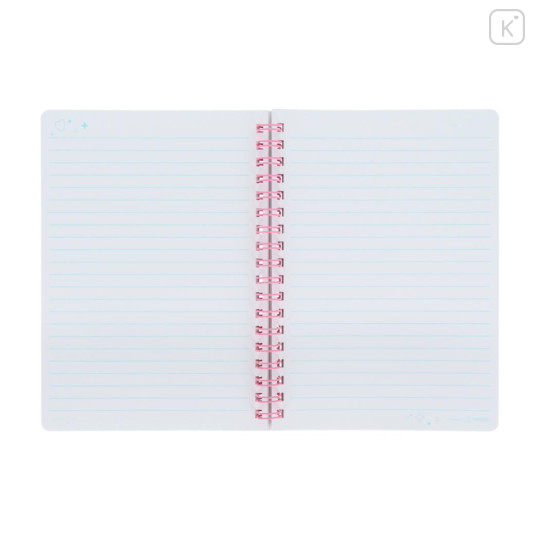 Japan Disney B6 Ring Notebook - Ariel & Flounder : Tangle free is the way to be - 3
