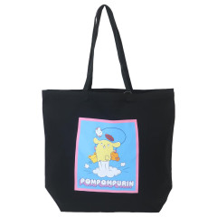 Japan Sanrio Big Tote Bag - Pompompurin : Skipping