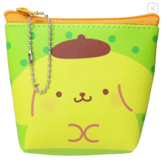 Japan Sanrio Triangular Mini Pouch - Pompompurin : Sweet Dream - 1
