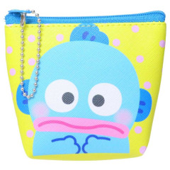 Japan Sanrio Triangular Mini Pouch - Hangyodon : Sweet Dream