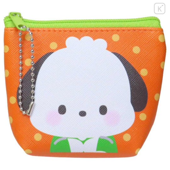 Japan Sanrio Triangular Mini Pouch - Pochacco : Sweet Dream - 1