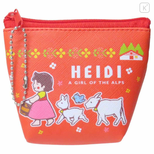 Japan Heidi, Girl of the Alps Triangular Mini Pouch - Red - 1