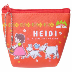 Japan Heidi, Girl of the Alps Triangular Mini Pouch - Red