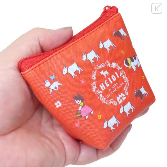 Japan Heidi, Girl of the Alps Triangular Mini Pouch - Red - 2