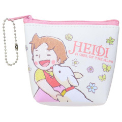 Japan Heidi, Girl of the Alps Triangular Mini Pouch - Pink