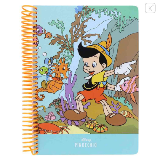 Japan Disney B6 Ring Notebook - Pinocchio - 1