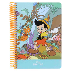 Japan Disney B6 Ring Notebook - Pinocchio