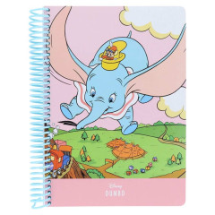 Japan Disney B6 Ring Notebook - Dumbo
