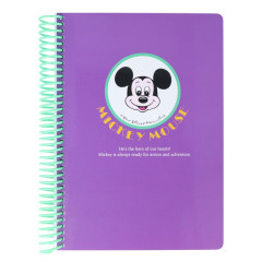 Japan Disney B6 Ring Notebook - Mickey