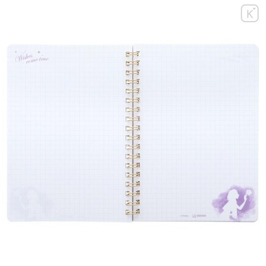 Japan Disney B6 Ring Notebook - Wish 3D - 3
