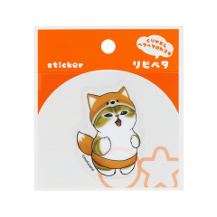 Japan Mofusand Repipeta Reusable Sticker - Fox