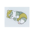 Japan Mofusand Repipeta Reusable Sticker - Bear - 3