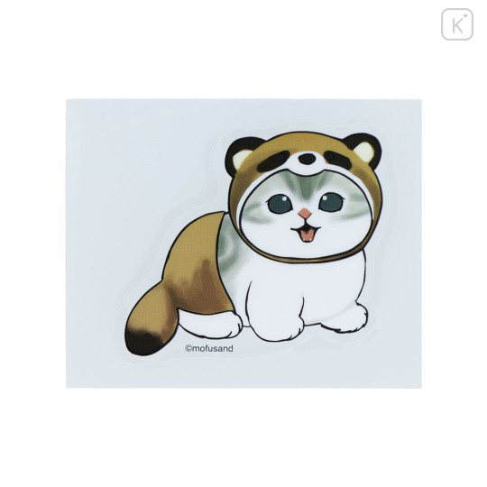 Japan Mofusand Repipeta Reusable Sticker - Japanese Raccoon Dog - 3