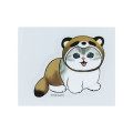 Japan Mofusand Repipeta Reusable Sticker - Japanese Raccoon Dog - 3