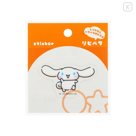Japan Sanrio Repipeta Reusable Sticker - Cinnamoroll - 1