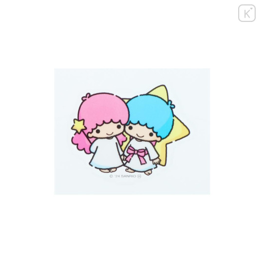 Japan Sanrio Repipeta Reusable Sticker - Little Twin Stars - 3