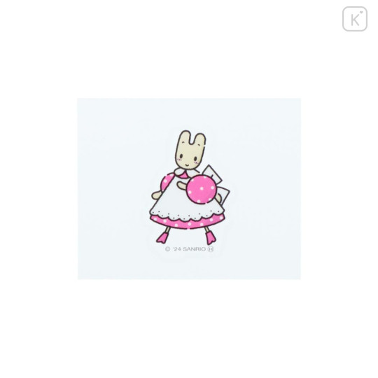 Japan Sanrio Repipeta Reusable Sticker - Marron Cream - 3
