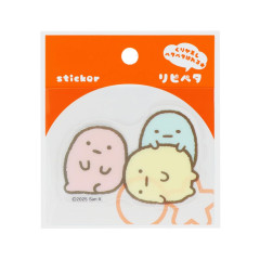 Japan San-X Repipeta Reusable Sticker - Sumikko Gurashi : Tapioca