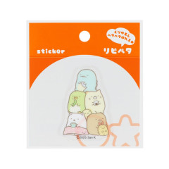 Japan San-X Repipeta Reusable Sticker - Sumikko Gurashi : Gathering