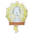 Japan Peanuts Pin Badge - Snoopy & Woodstock : Thinking - 1