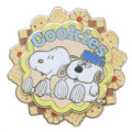 Japan Peanuts Pin Badge - Snoopy & Woodstock : Olaf Cookies - 1