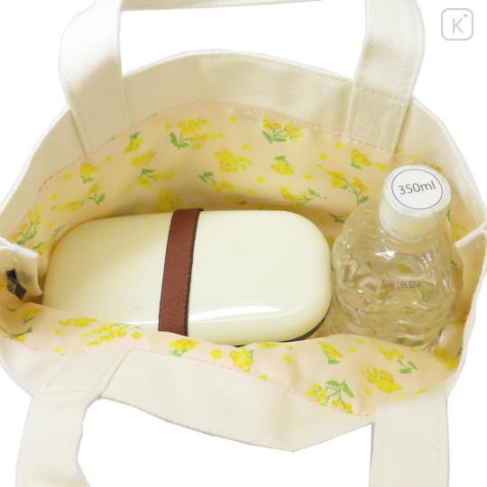 Japan Peanuts Mini Tote Bag - Woodstock : Flower - 3