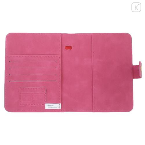 Japan Kirby Passport Cover Card Holder - Kirby : Star Pink - 4