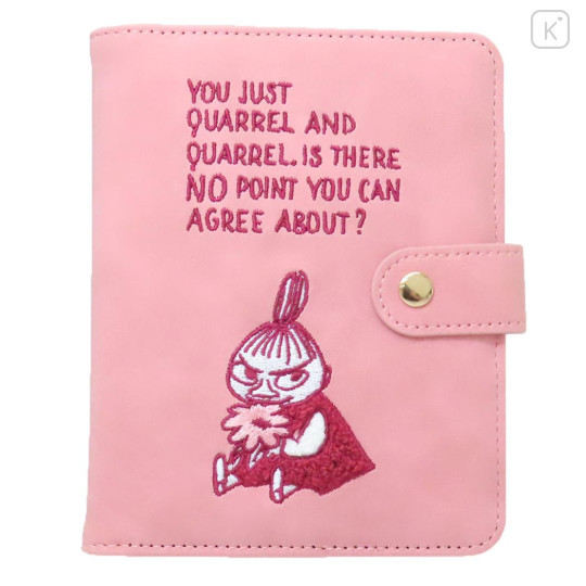 Japan Moomin Passport Cover Card Holder - Little My : Pink - 1