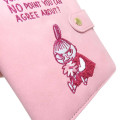 Japan Moomin Passport Cover Card Holder - Little My : Pink - 3
