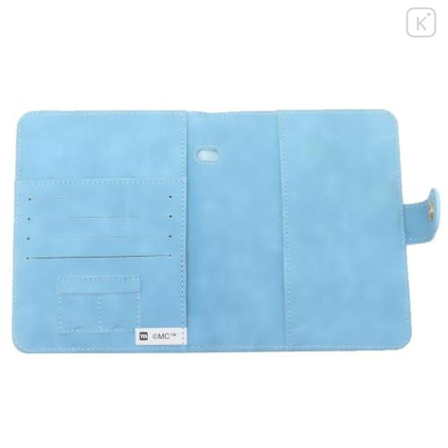 Japan Moomin Passport Cover Card Holder - Moomintroll : Blue - 4