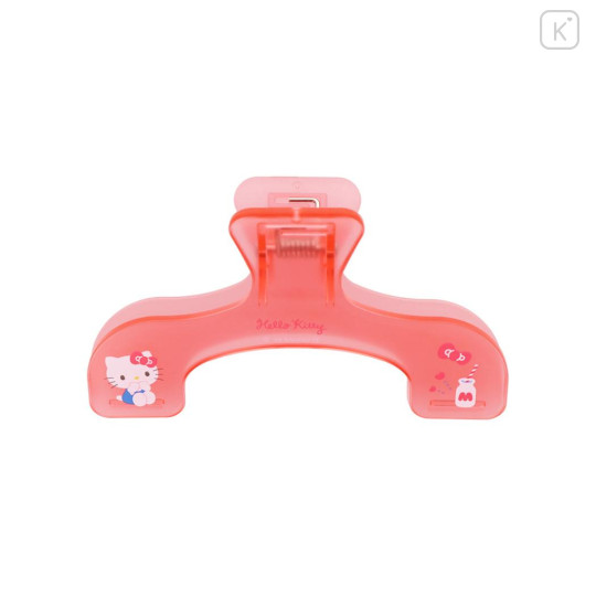 Japan Sanrio Ukanmuri Book Clip - Hello Kitty : Milk - 2