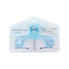Japan Sanrio Ukanmuri Book Clip - Cinnamoroll : Blue