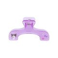 Japan Sanrio Ukanmuri Book Clip - Kuromi : Purple - 2