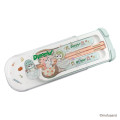 Japan Mofusand Bento Lunch Trio Cutlery Set - Cat Dinosaur - 4
