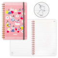 Japan Moomin Slim Ring Notebook - Little My : Pink - 3