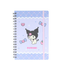 Japan Sanrio B6 Ring Notebook - Kuromi : New Life Collection