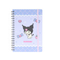 Japan Sanrio B6 Ring Notebook - Kuromi : New Life Collection - 1