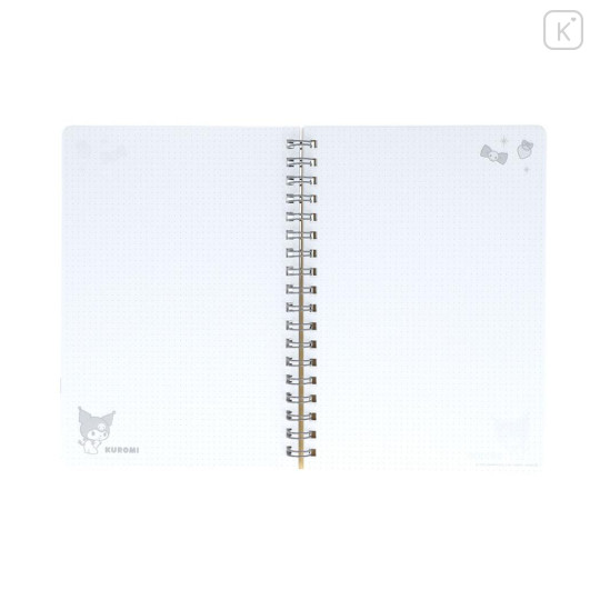Japan Sanrio B6 Ring Notebook - Kuromi : New Life Collection - 2