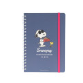 Japan Peanuts B6 Ring Notebook - Snoopy & Woodstock : New Life Collection Joe Cool - 1