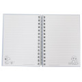 Japan Peanuts A6 Ring Notebook - Snoopy & Woodstock & Olaf Bath Time - 3