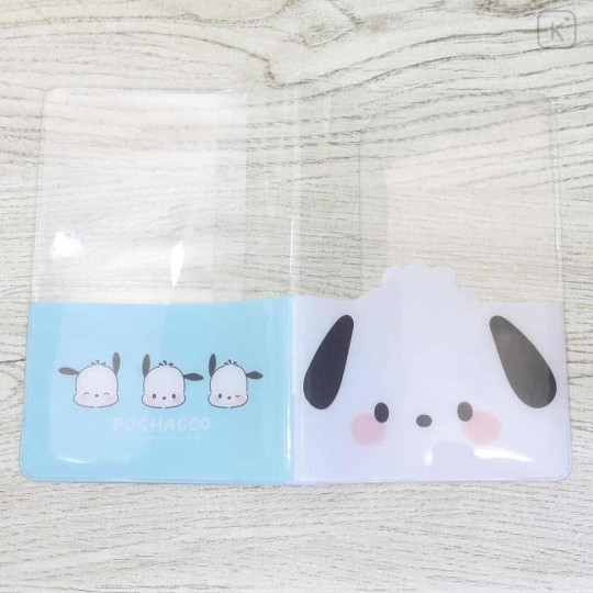 Japan Sanrio Passport Case B7 Book Cover - Pochacco : Happy Face - 3