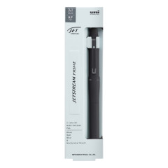 Japan Uni Jetstream Prime Twist 3&1 Multi Ballpoint Pen + Mechanical Pencil - 0.7mm Steady Black