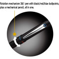 Japan Uni Jetstream Prime Twist 3&1 Multi Ballpoint Pen + Mechanical Pencil - 0.5mm Dark Navy - 3