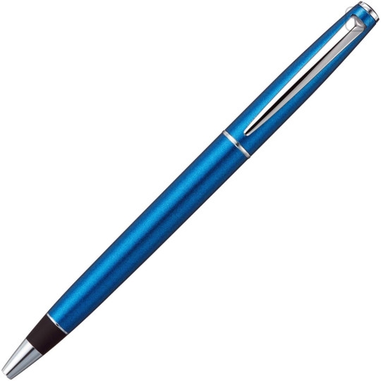 Japan Uni Jetstream Prime Twist Ballpoint Pen - 0.38mm Bright Blue - 1